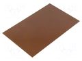 Laminate; FR4,fiberglass,epoxy resin; 1mm; L: 160mm; W: 100mm BUNGARD FR4100X160X10/1800