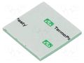 Tape: heat transfer; W: 30mm; L: 30mm; Thk: 2mm; 2.4W/mK AG TERMOPASTY THERMOPAD-24X2X30