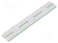 Tape: heat transfer; W: 20mm; L: 130mm; Thk: 3mm; 6W/mK AG TERMOPASTY THERMOPAD-6X3