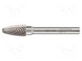 Rotary burr; Ø: 10mm; L: 65mm; Holder: plunger; 6mm; metal; 6 ALPEN-MAYKESTAG ALP.788606110100