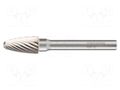 Rotary burr; Ø: 6mm; L: 50mm; metal; Working part len: 18mm; rod 6mm ALPEN-MAYKESTAG ALP.788206106100