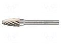 Rotary burr; Ø: 10mm; L: 65mm; Holder: plunger; 6mm; metal ALPEN-MAYKESTAG ALP.788106110100