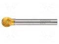 Rotary burr; Ø: 2.5mm; L: 38mm; metal; plunger; Socket size: 3mm ALPEN-MAYKESTAG ALP.787703125100