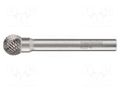 Rotary burr; Ø: 8mm; L: 52mm; metal; Working part len: 7mm; rod 6mm ALPEN-MAYKESTAG ALP.787406108100