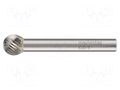 Rotary burr; Ø: 20mm; L: 63mm; Working part len: 18mm; 6mm; metal; 3 ALPEN-MAYKESTAG ALP.787306120100