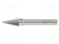 Rotary burr; Ø: 8mm; L: 63mm; metal; Working part len: 18mm; rod 6mm ALPEN-MAYKESTAG ALP.783406108100