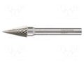 Rotary burr; Ø: 3mm; L: 38mm; Working part len: 12mm; 3mm; metal; 3 ALPEN-MAYKESTAG ALP.783303103100