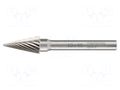 Rotary burr; Ø: 10mm; L: 65mm; Holder: plunger; 6mm; metal ALPEN-MAYKESTAG ALP.783206110100