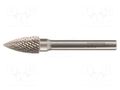 Rotary burr; Ø: 8mm; L: 65mm; metal; Working part len: 20mm; rod 6mm ALPEN-MAYKESTAG ALP.780606108100