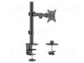 Holder; 9kg; 17÷32"; Arm len: 200mm; Standard: 75x75mm,100x100mm LOGILINK BP0170