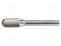 Rotary burr; Ø: 6mm; L: 43mm; metal; Working part len: 14mm; rod 3mm ALPEN-MAYKESTAG ALP.779303106100