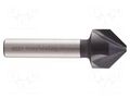 Countersink; cemented carbide; Mounting: rod 6mm; 8.3mm ALPEN-MAYKESTAG ALP.663700830100