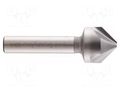 Countersink; cemented carbide; Mounting: rod 6mm; 8.3mm ALPEN-MAYKESTAG ALP.640500830100