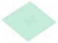 Tape: heat transfer; W: 30mm; L: 30mm; Thk: 0.5mm; 1.5W/mK; glueless AG TERMOPASTY THERMOPAD15-05X30