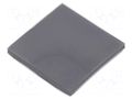 Tape: heat transfer; W: 30mm; L: 30mm; Thk: 3mm; 6W/mK AG TERMOPASTY THERMOPAD-6X3X30