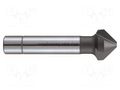 Countersink; high speed steel cobalt HSS-Co; Mounting: rod 5mm ALPEN-MAYKESTAG ALP.229700600100
