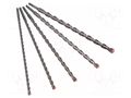 Drill set; Kind of holder: SDS-Plus®; Ø: 10mm,12mm,14mm,16mm ALPEN-MAYKESTAG ALP.1077809005100