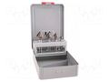 Countersink; high speed steel cobalt HSS-Co; 4pcs. ALPEN-MAYKESTAG ALP.238000004100