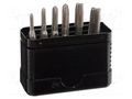Kit: taps; Thread: M10,M3,M4,M5,M6,M8; 6pcs. ALPEN-MAYKESTAG ALP.70200006100