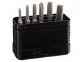 Kit: taps; Thread: M10,M3,M4,M5,M6,M8; 6pcs. ALPEN-MAYKESTAG ALP.70200006100