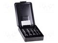 Kit: screw extractor; Range of val: M5-M18; 5pcs. ALPEN-MAYKESTAG ALP.902003100