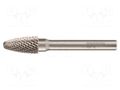 Rotary burr; Ø: 6mm; L: 50mm; metal; Working part len: 18mm; rod 6mm ALPEN-MAYKESTAG ALP.788606106100