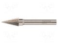 Rotary burr; Ø: 6mm; L: 50mm; metal; Working part len: 16mm; rod 6mm ALPEN-MAYKESTAG ALP.783606106100