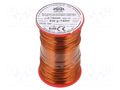 Coil wire; double coated enamelled; 0.7mm; 0.5kg; -65÷200°C INDEL DN2E0.70-0.50