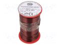 Coil wire; double coated enamelled; 1.1mm; 0.5kg; -65÷200°C INDEL DN2E1.10-0.50