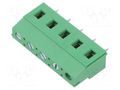 Connector: PCB terminal block; terminal; 16A; 300V; angled 90° ADAM TECH EB147A-05-M