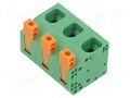 PCB terminal block; angled 90°; 15mm; ways: 3; on PCBs; 18AWG÷4AWG ADAM TECH EB171A-03-K