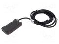 Sensor: optical fiber amplifier; NPN; Connection: lead; 2m; 50mA AUTONICS BF4R