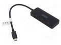 Adapter; DisplayPort 1.4,HDCP 2.2; black DIGITUS DS-45334
