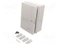 Enclosure: wall mounting; X: 221mm; Y: 311mm; Z: 137mm; ABS; IP65 PAWBOL PW-C.1600UV