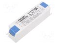 Power supply: transformer type; LED; 60W; 24VDC; 250mA÷2.5A; IP20 PHILIPS 929003426580