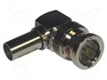 Connector: BNC; plug; male; angled 90°; 75Ω; soldering,crimped AMPHENOL RF 112165