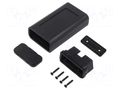 Enclosure: OBD; X: 47.4mm; Y: 94.6mm; Z: 23.45mm; ABS; black KRADEX ZOBD-SET-ABS