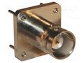 Connector: BNC; socket; female; straight; 50Ω; THT; on PCBs; PTFE AMPHENOL RF 112536