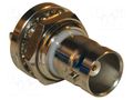 Connector: BNC; socket; female; straight; 50Ω; soldering; PTFE AMPHENOL RF 112624