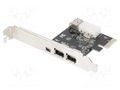 PC extension card: PCIe; 400Mbps DIGITUS DS-30201-5