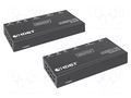HDMI extender; HDBaseT™,HDCP 2.2,HDMI 1.4; black; metal; 70m DIGITUS DS-55520