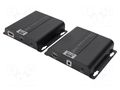HDMI extender; DC socket x2,HDMI socket x2,RJ45 socket x2 DIGITUS DS-55124