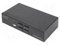 Device: KVM switch; HDMI 1.4,USB 2.0; black DIGITUS DS-12880