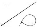 Cable tie; L: 330mm; W: 3.6mm; black; polyamide; 176.5N; Ømax: 93mm KSS WIRING CV-330B