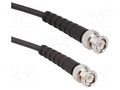 Cable; BNC male,both sides; straight; 1m; 50Ω AMPHENOL RF 115101-19-M1.00