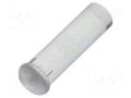 Fiber for LED; Ø3mm; L: 10mm; round; Front: convex; straight; PLP2 BIVAR PLP2-10MM