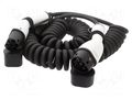 Cable: eMobility; 2x0.5mm2,3x6mm2; 230V; 7.4kW; IP55; 32A; 10m DIGITUS DK-1P32-S-100