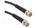 Cable; BNC male,both sides; straight; 0.5m; 75Ω AMPHENOL RF 115101-20-M0.50