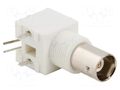 Connector: BNC; socket; female; angled 90°; 50Ω; THT; polypropylene AMPHENOL RF 031-5431-1010