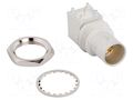 Connector: BNC; socket; female; angled 90°; 75Ω; THT; PTFE; brass AMPHENOL RF 031-70535-12G